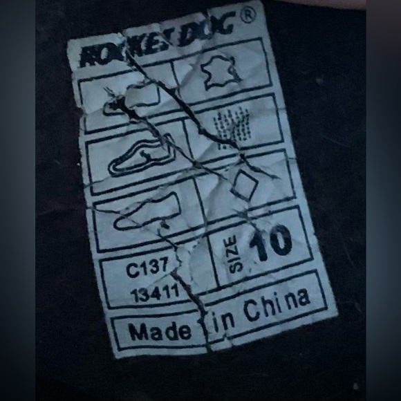 ROCKET DOG buckled leather clogs size 10 - Picture 12 of 12